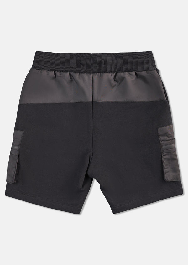 Niko Nylon Pocket Short - Black