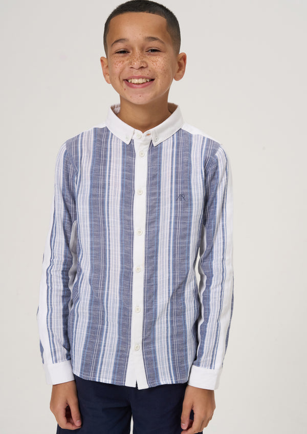 Chase Stripe Cut & Sew Shirt