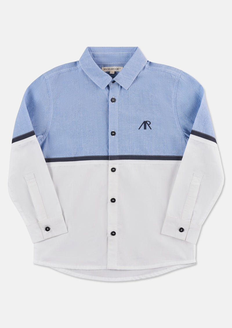 Hank Branded Colour Block Shirt