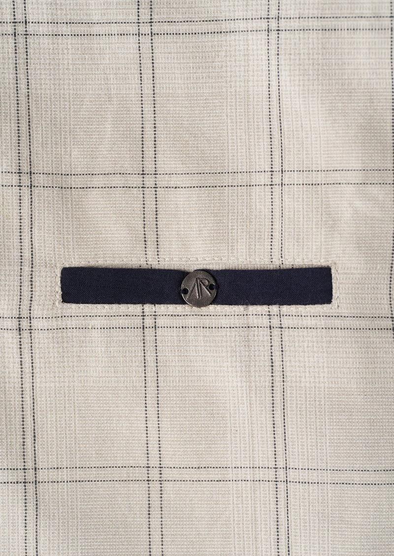 Emerson Grey Check 3 Pc Waistcoat Set