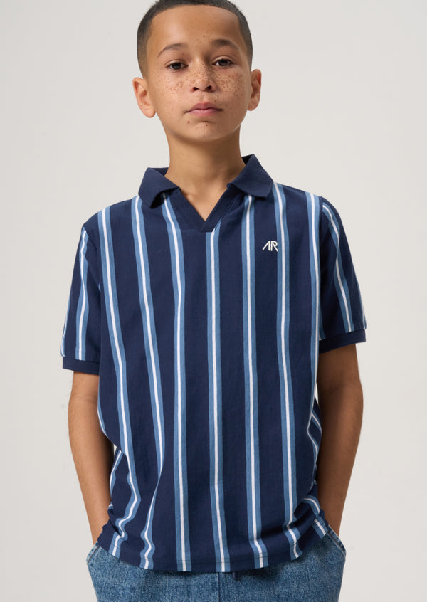 King Stripe Polo