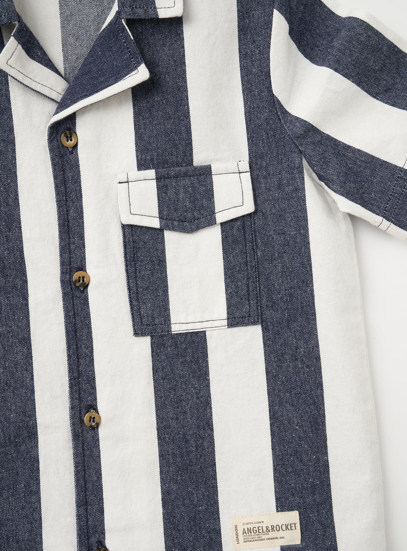 Jensen Stripe Short Sleeve Shirt