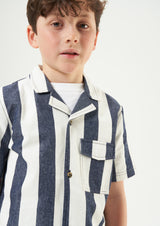 Jensen Stripe Short Sleeve Shirt