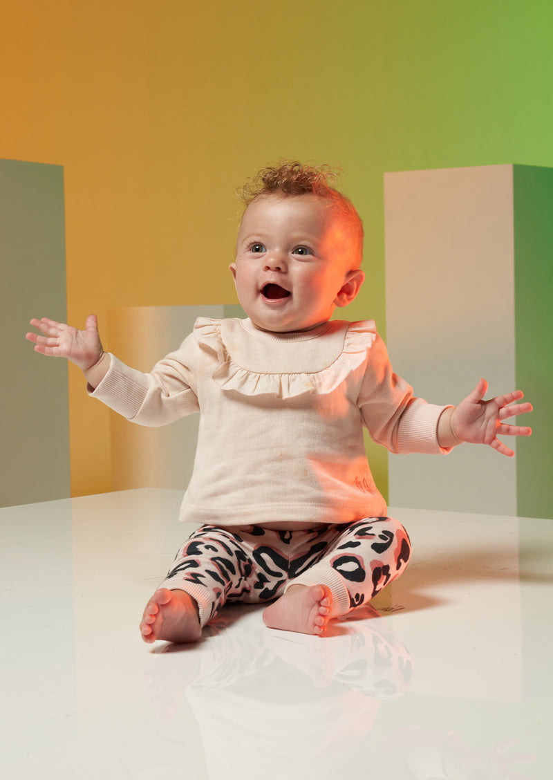 Quinn Ruffle Tunic and Legging Set with Hat
