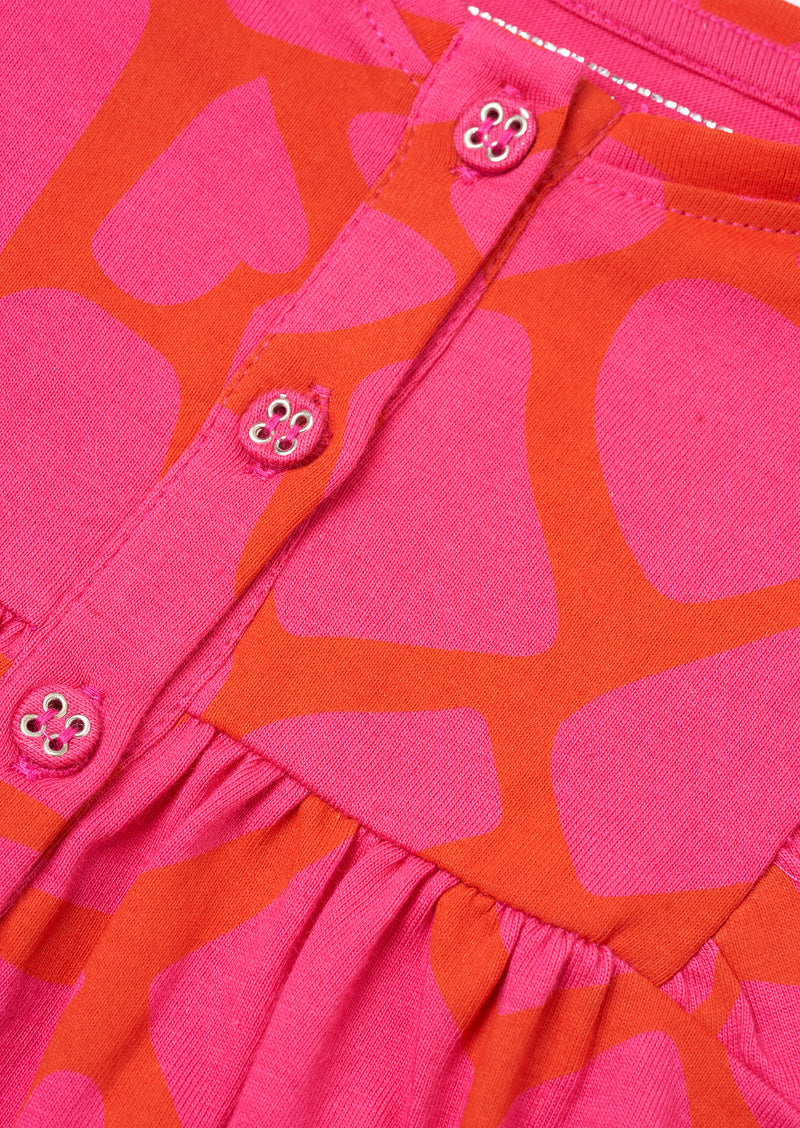 Minnie Giraffe Print Romper