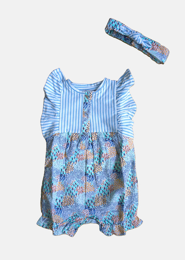 Hattie Print Short Leg Romper