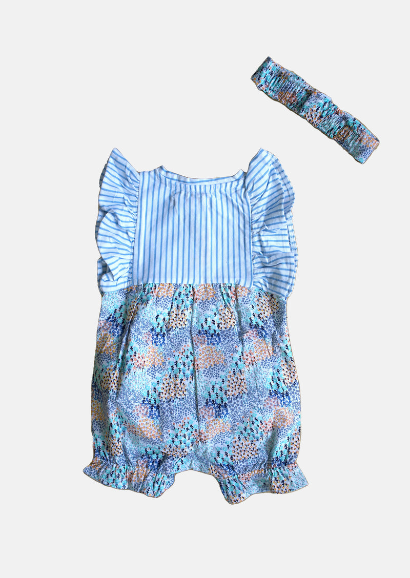 Hattie Print Short Leg Romper