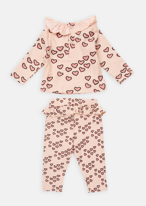 Hettie Heart Rib Set