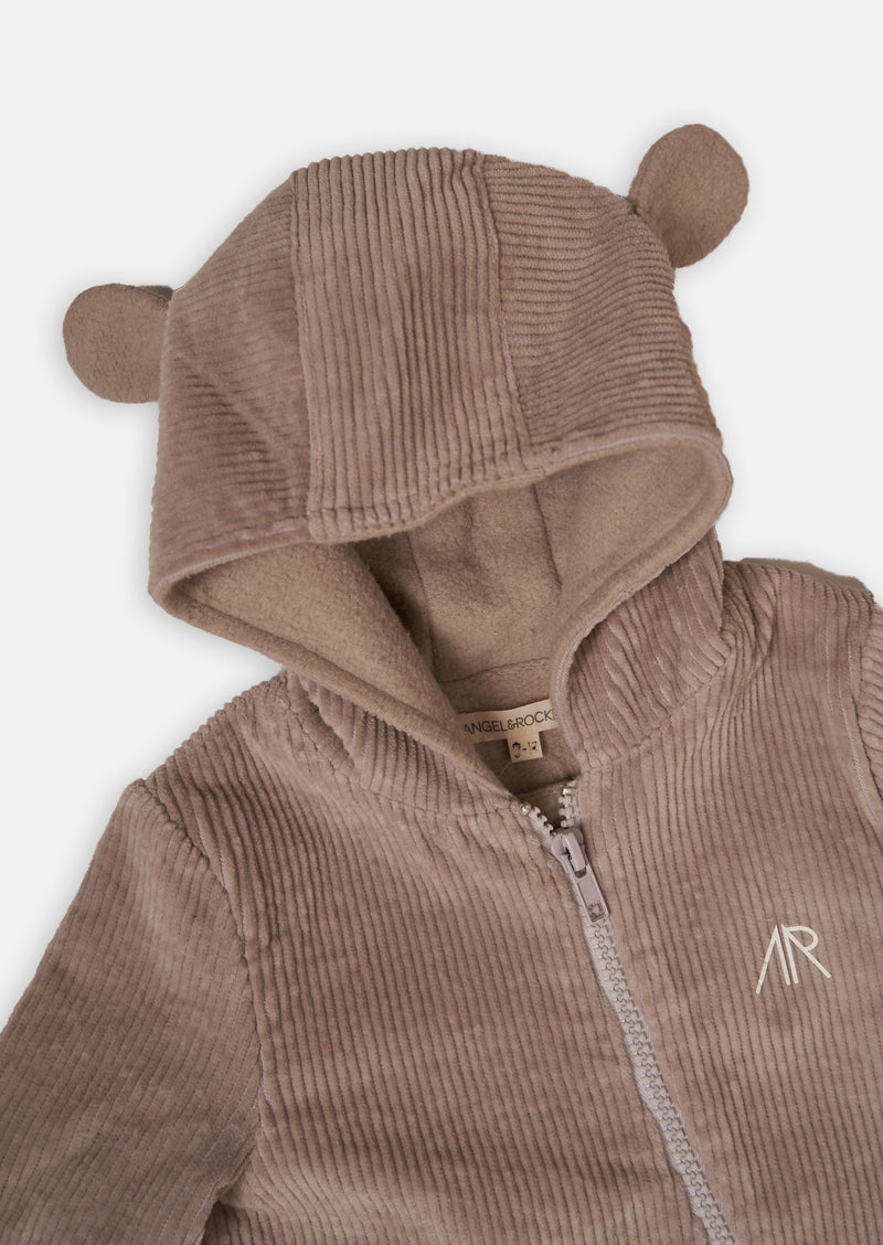 Grey Cord Snowsuit