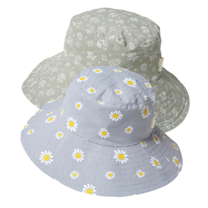 Daisy Reversible Sun Hat 3-6 Years