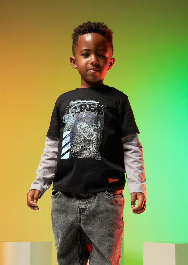 Mateo T-Rex Skater Tee