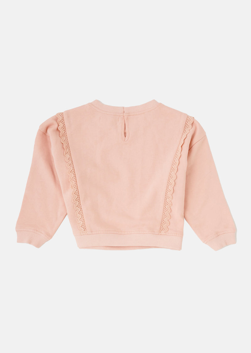 Vera Lace Frill Sweat