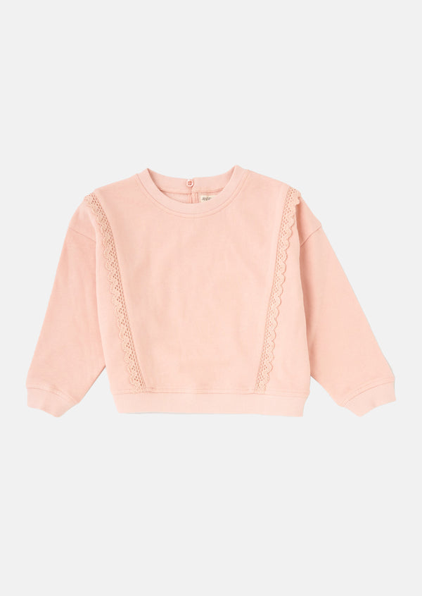 Vera Lace Frill Sweat