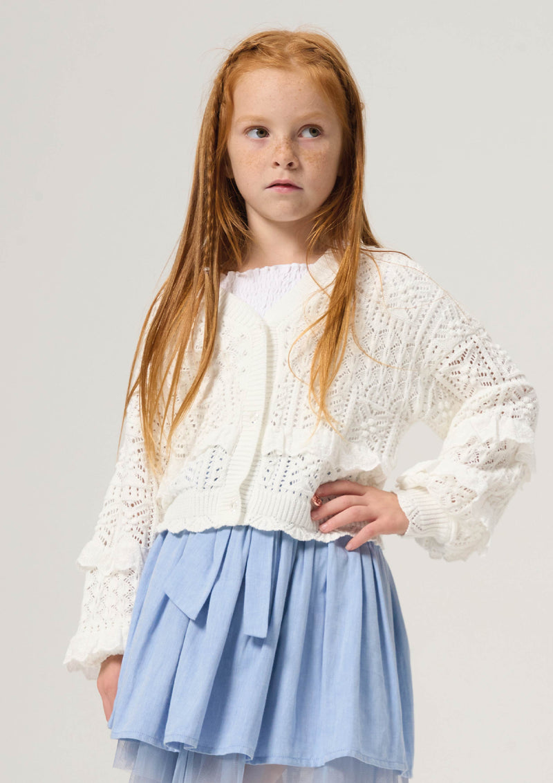 Romy Trim Detail Cardi